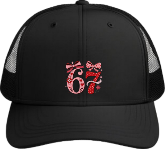 67 designs Baseball cap Black 26