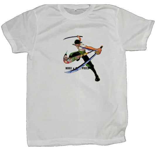 one piece t- shirt fat White 26