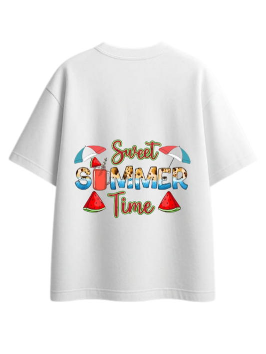 Summer Vibes t- shirt White Back 26