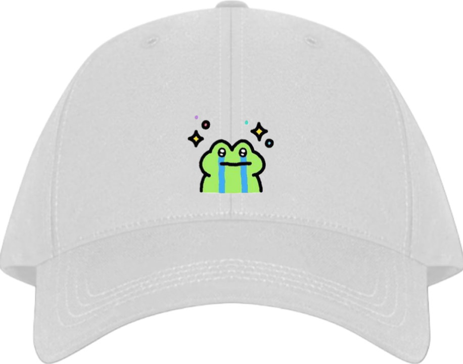 Frog Baseball cap White 26