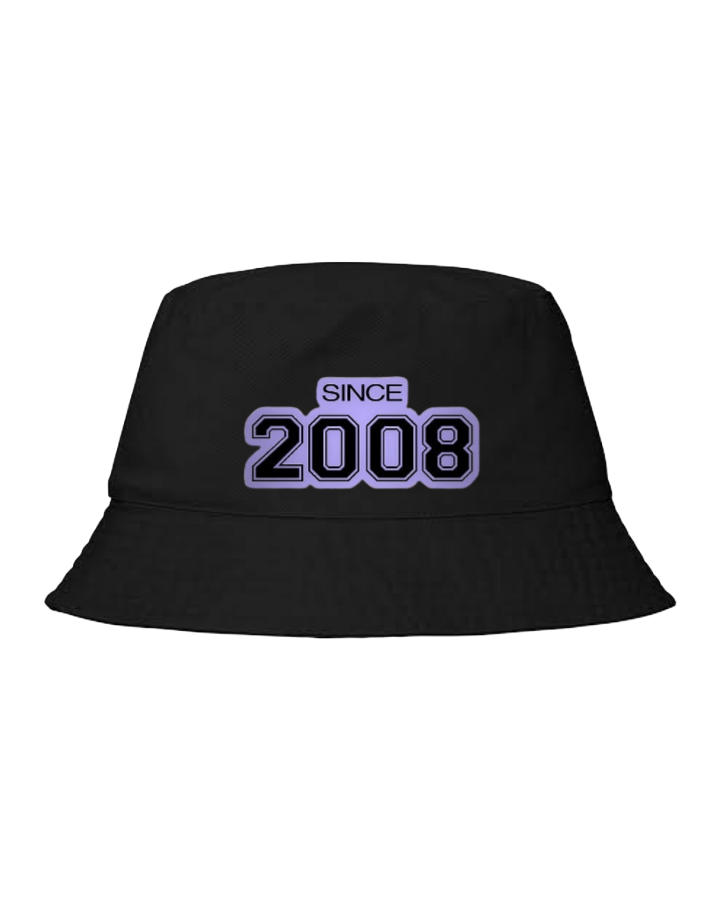 age Bucket hat Fishman hat cap Black 2008