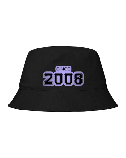 age Bucket hat Fishman hat cap Black 2008