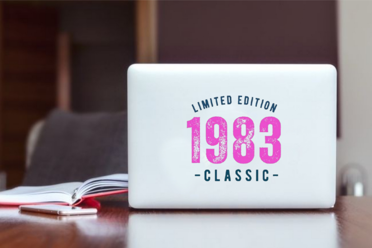 age Laptop Sticker 1983