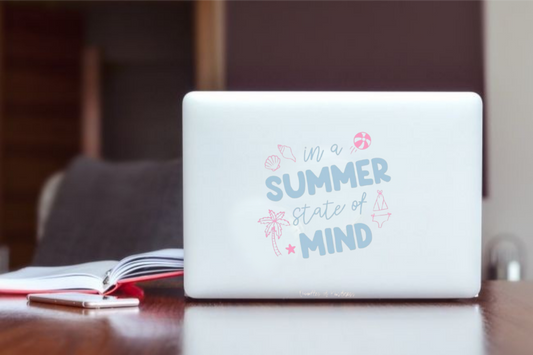 Summer Vibes Laptop Sticker 26