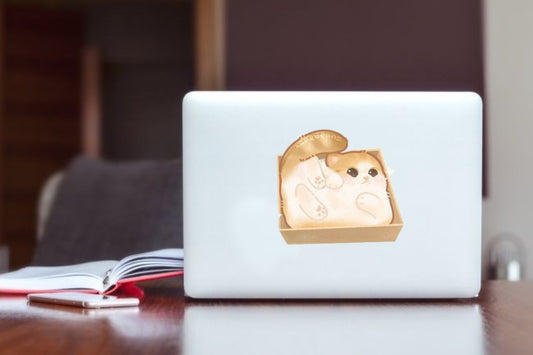 cat Laptop Sticker 26