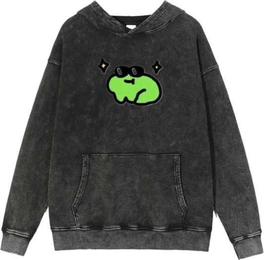Frog Oversize Hoodie Washed 26