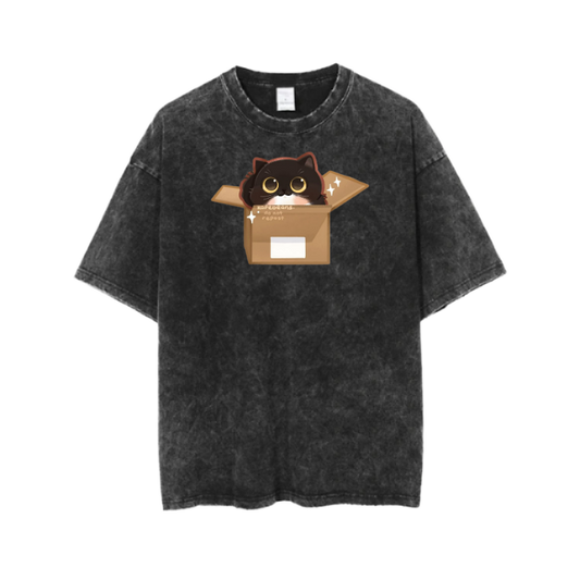 cat One Size t- shirt  Washed 26