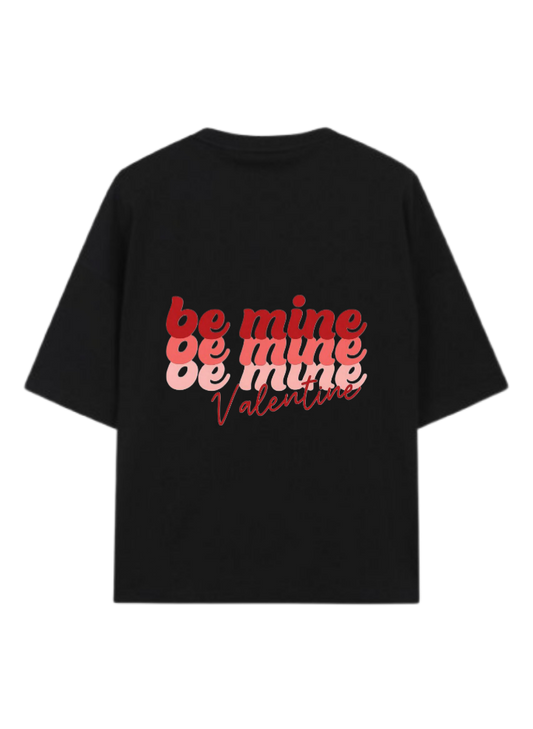 VaIentine coupIe t- shirt Black Back 26