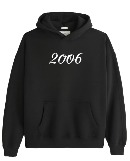 age Oversize Hoodie Black 1997