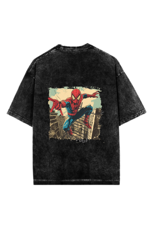 Spiderman t- shirt One Size Washed Back 26