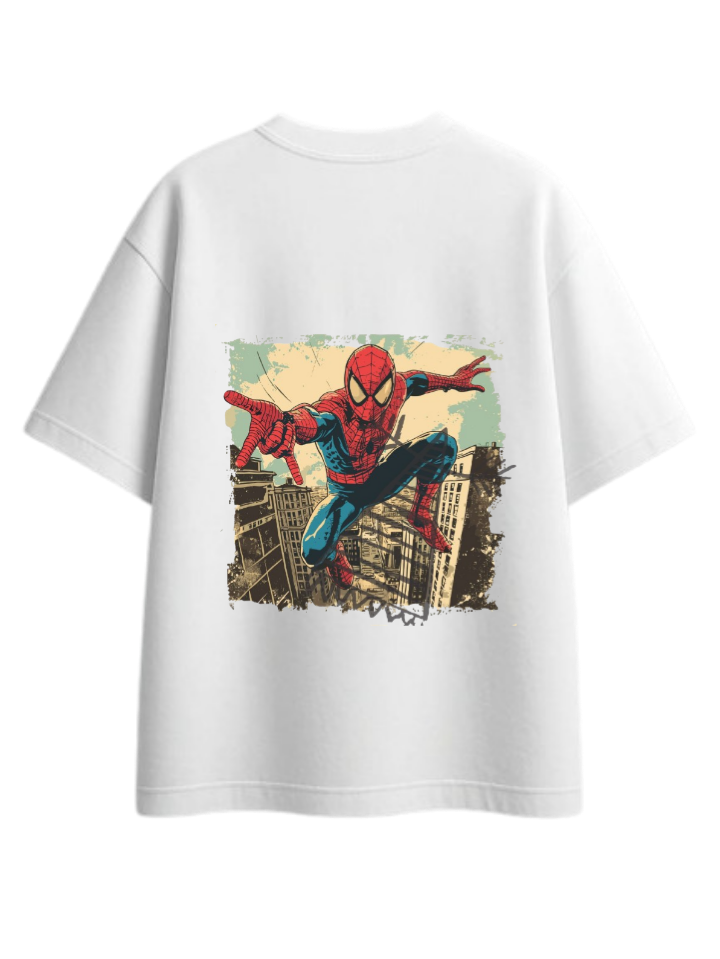 Spiderman t- shirt One Size White Back 26
