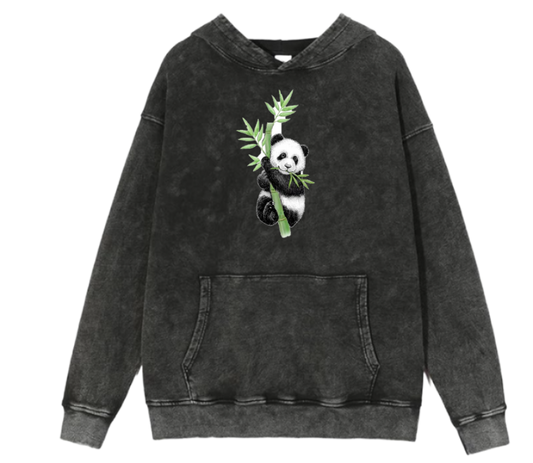 PANDA Oversize Hoodie Washed 26