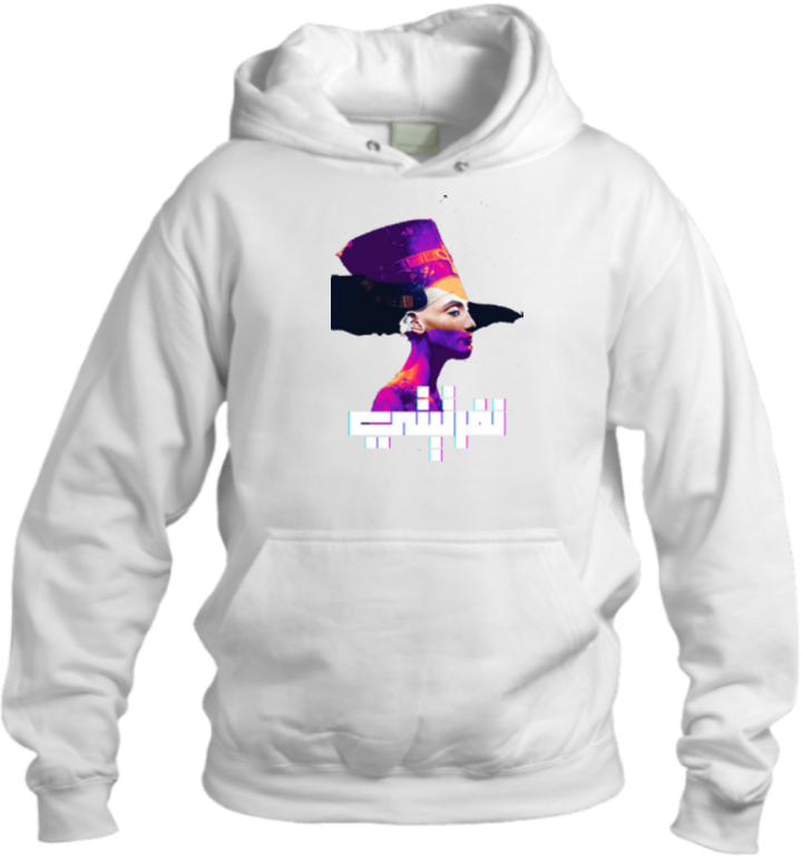 Egypt Over Size hoodie White 26