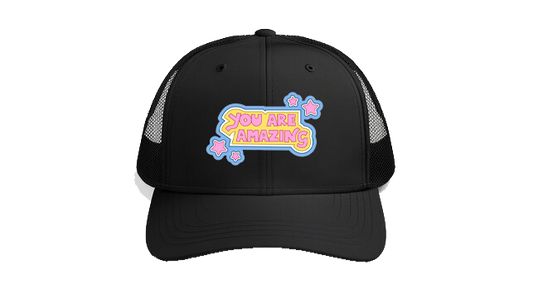 Baseball cap Black YOU ARE AMAZING 74