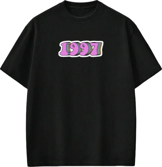age t- shirt Black  1997
