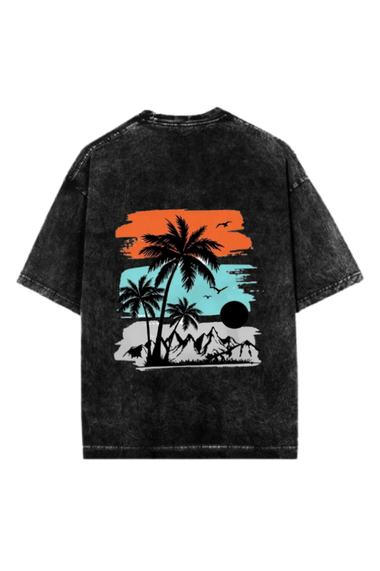 Summer Vibes One Size t- shirt Washed Back 26