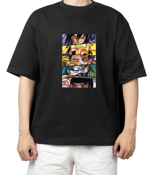 Naruto Shippuden t- shirt One Size Black 26