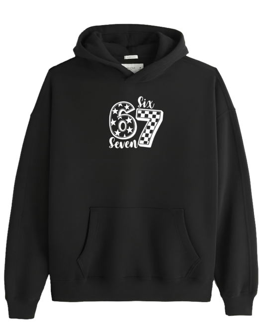 designs 67 Oversize Hoodie Black 26