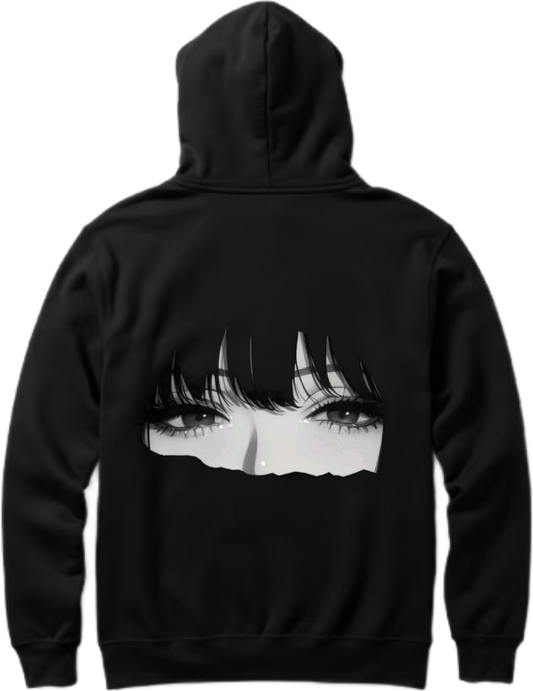 Asa Mitka One Size hoodie Black Back 26