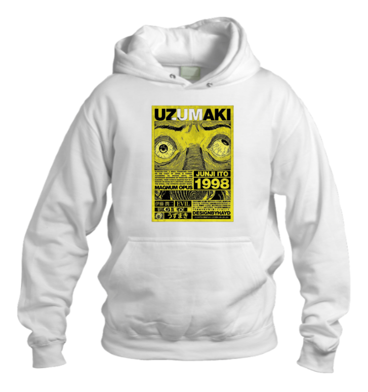 Tomie Kawakami Over Size hoodie White 4