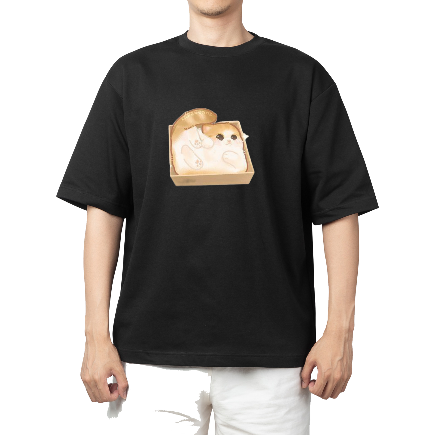 cat One Size t- shirt Black 26
