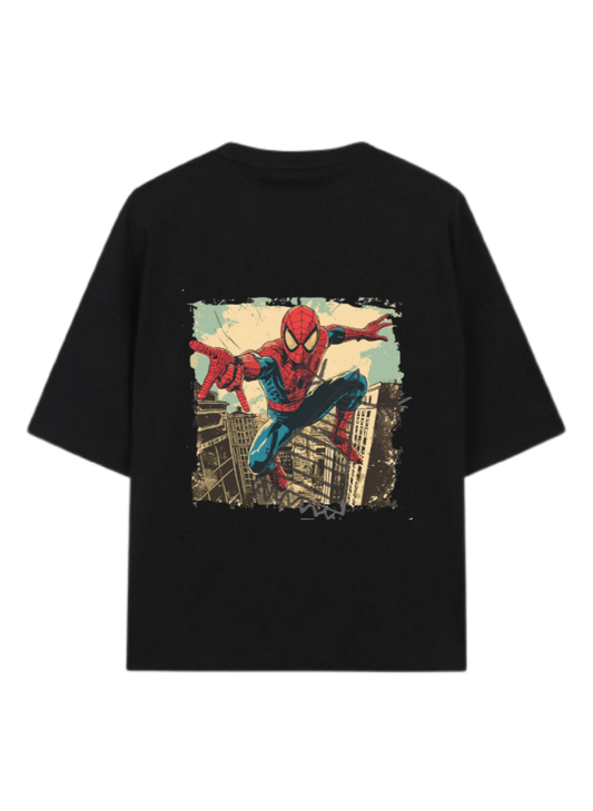 Spiderman t- shirt One Size Black Back 26