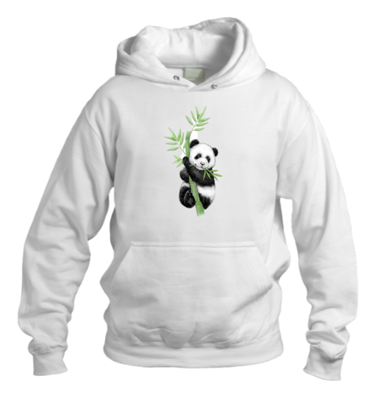 PANDA Oversize Hoodie White 26