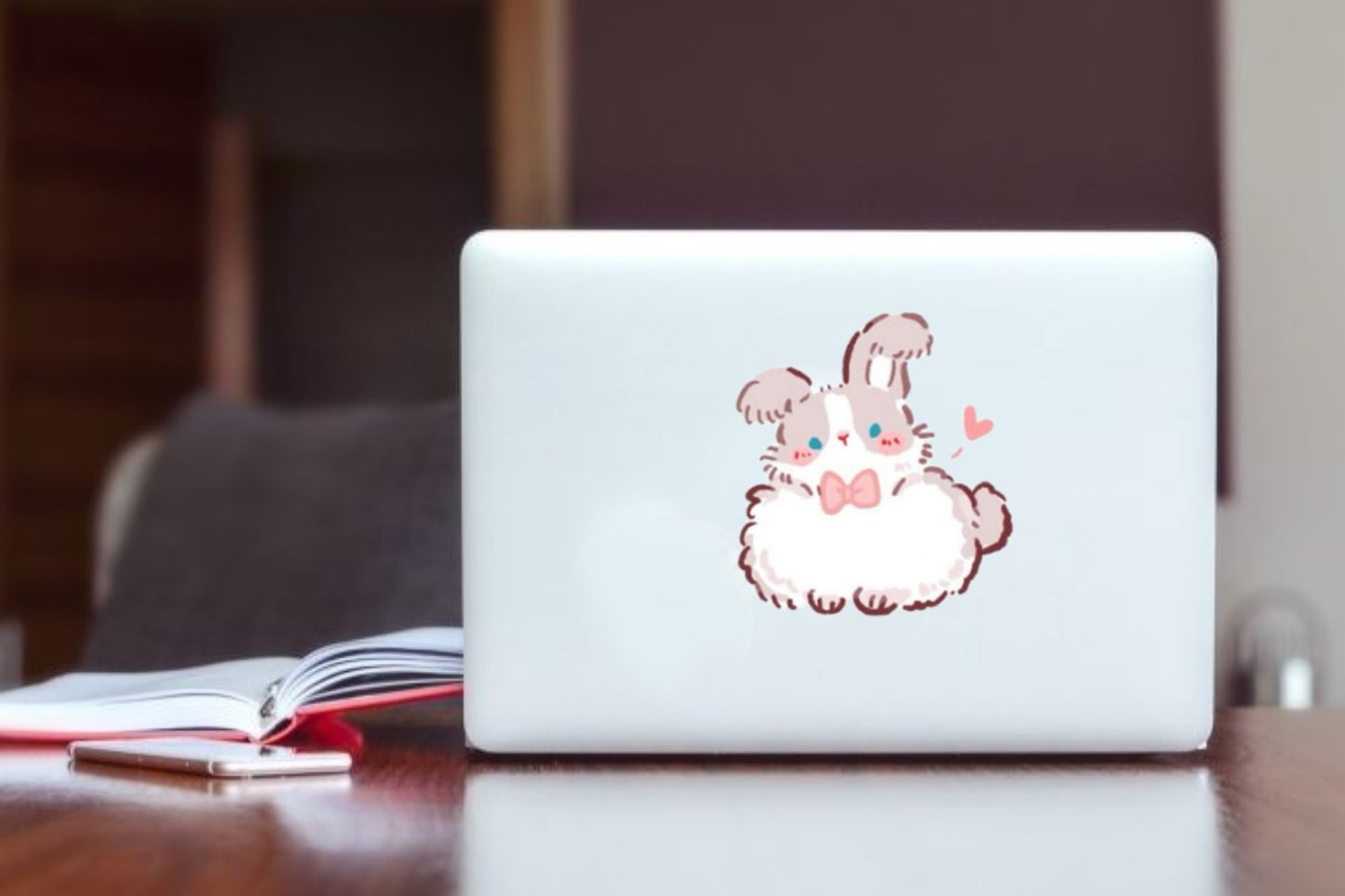 bunny Laptop Sticker 26