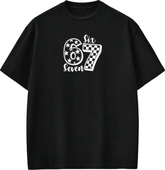 67 designs One Size t- shirt Black 27