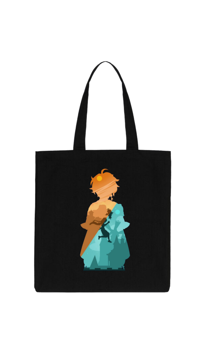 Genshin Impact Aether tote bag Black 27