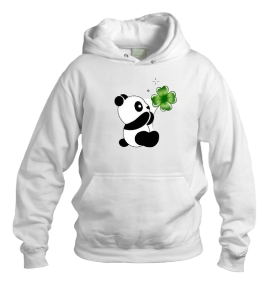 PANDA Oversize Hoodie White 27