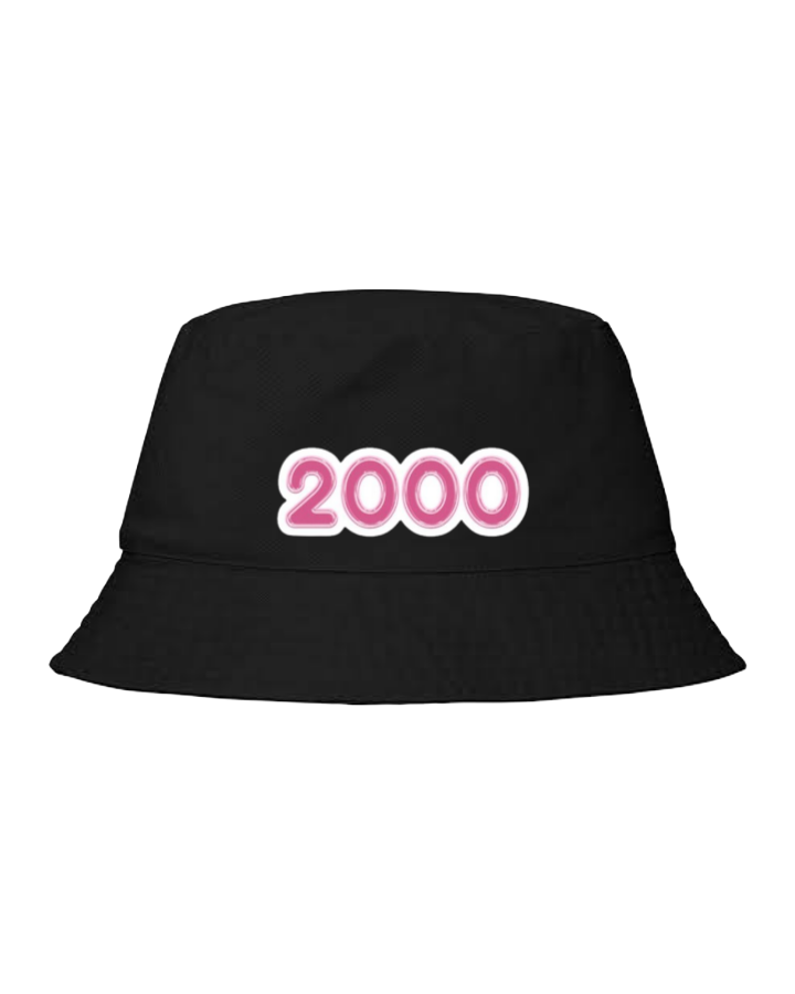 age Bucket hat Fishman hat cap Black 2000