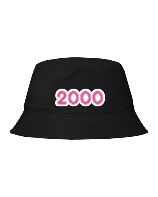 age Bucket hat Fishman hat cap Black 2000