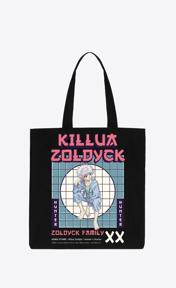 Hunter × Hunter tote bag Black 26