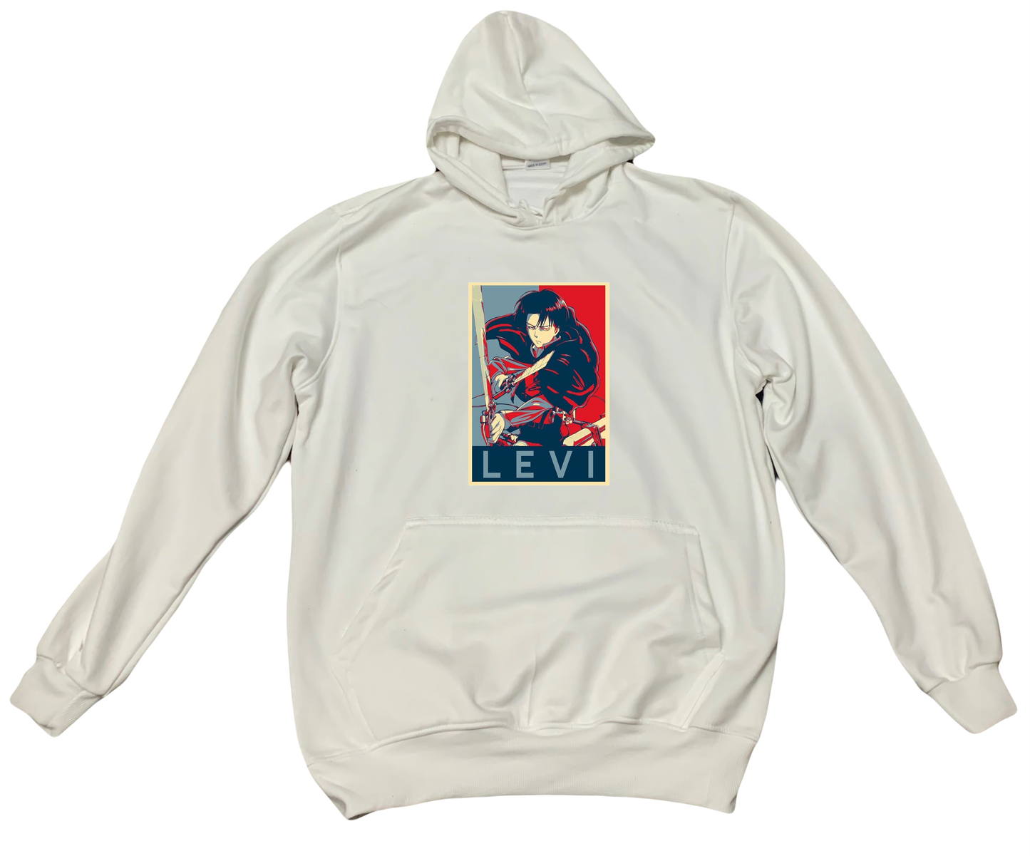 Anime Attack on titan shingeki no kyojin eren levi mikasa Aot White Oversize HOODIE 27