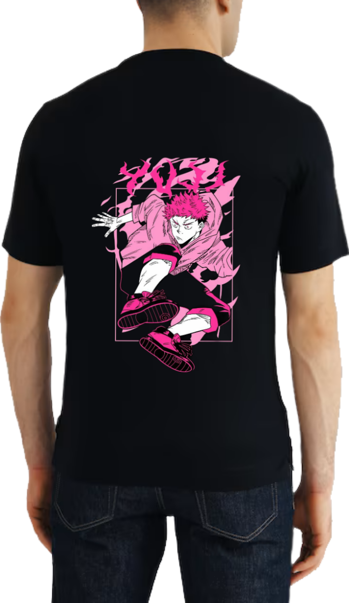 Jujutsu Kaisen t- shirt One Size Black back 27