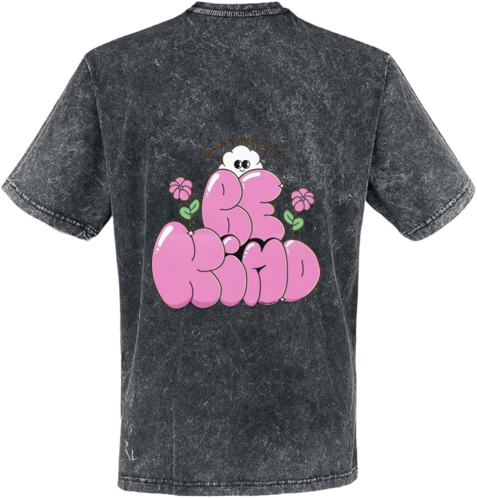 Be Kind t- shirt One Size Washed Back 27