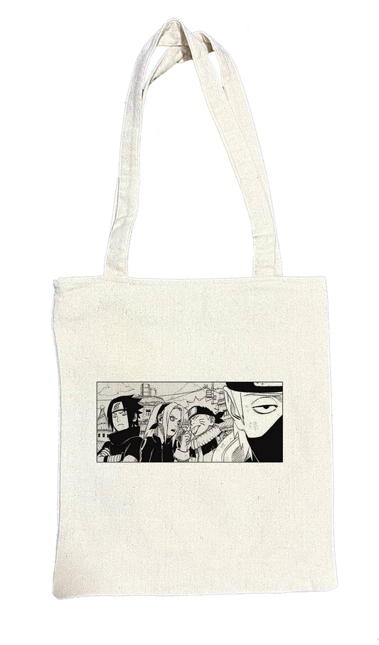 Naruto Shippuden tote bag beige 27