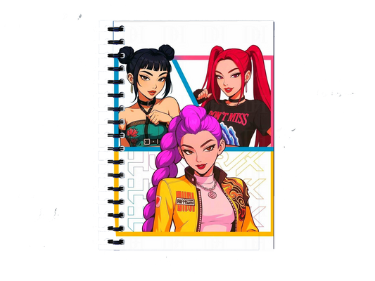 Hunterix kpop Notebook 10