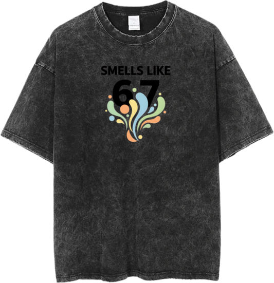 67 designs One Size t- shirt Washed 27