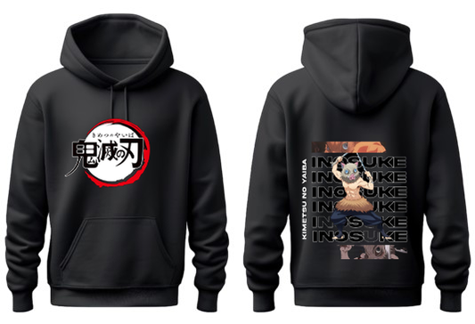 Anime Demon slayer nezuko tanjiro Oversize Hoodie Black 27