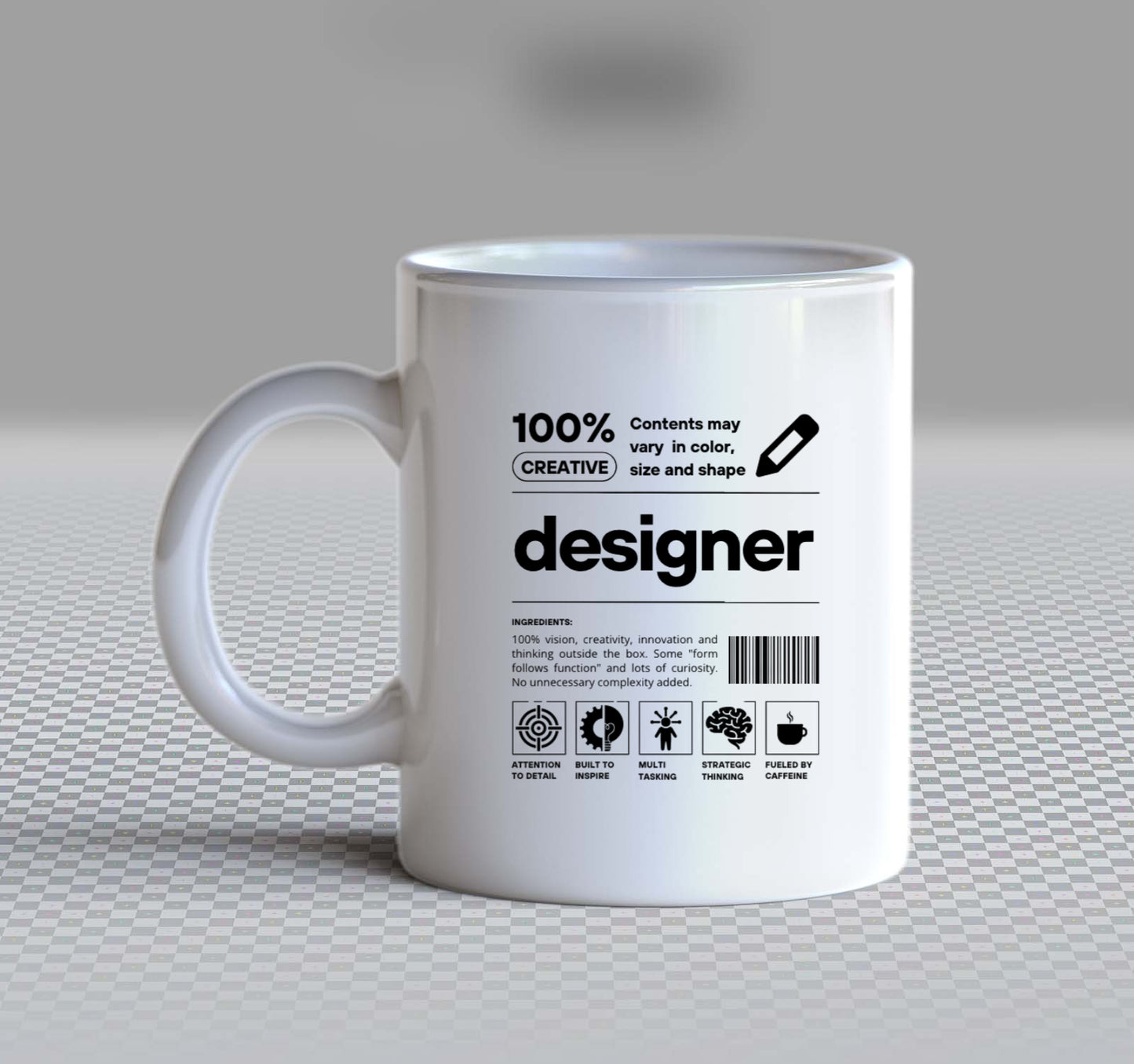 designer Back text Mug 27
