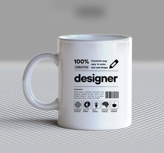 designer Back text Mug 27