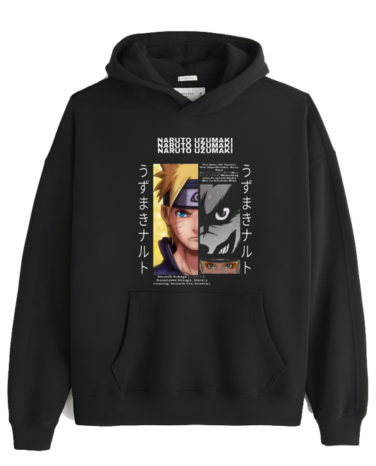 Naruto Shippuden One Size hoodie Black 27