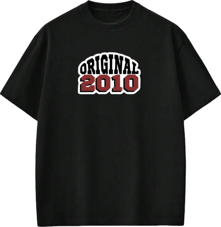age t- shirt Black  2010