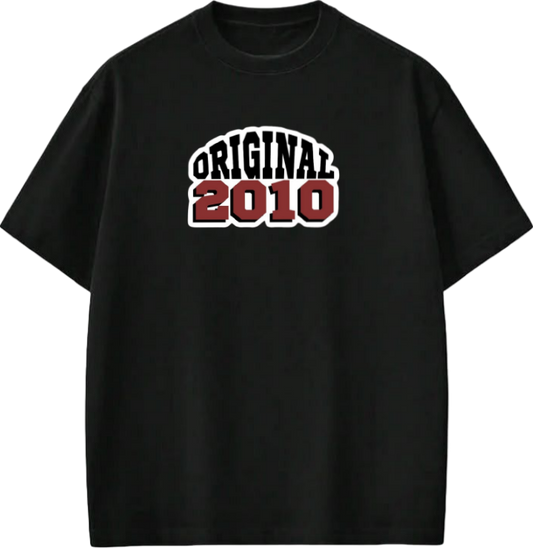 age t- shirt Black  2010