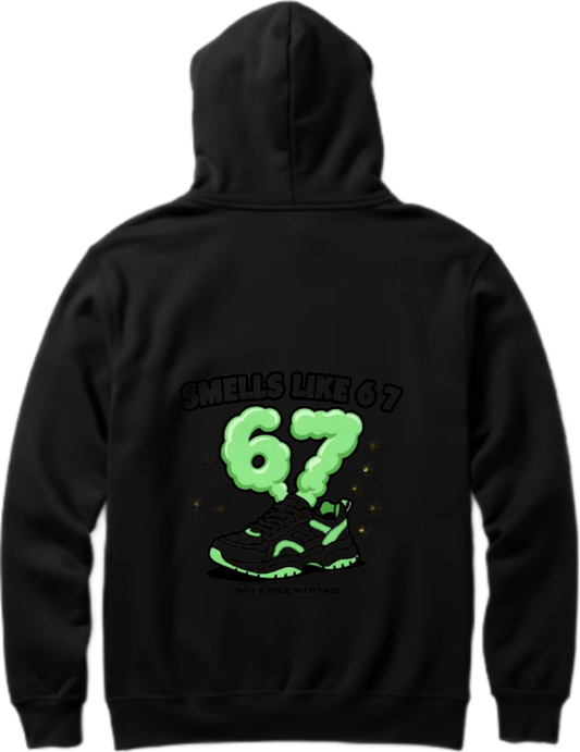 designs 67 Oversize Hoodie Black Back 27