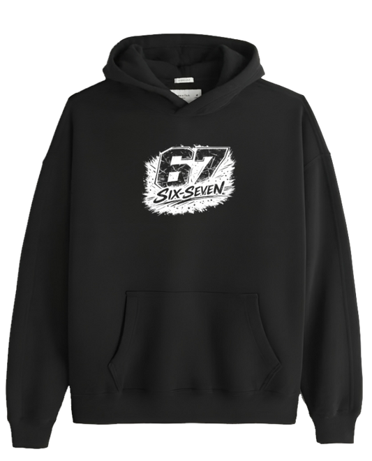 designs 67 Oversize Hoodie Black 27