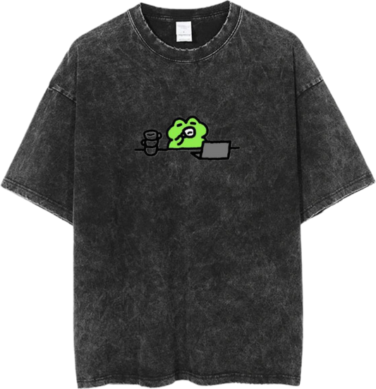Frog One Size t- shirt Washed 27