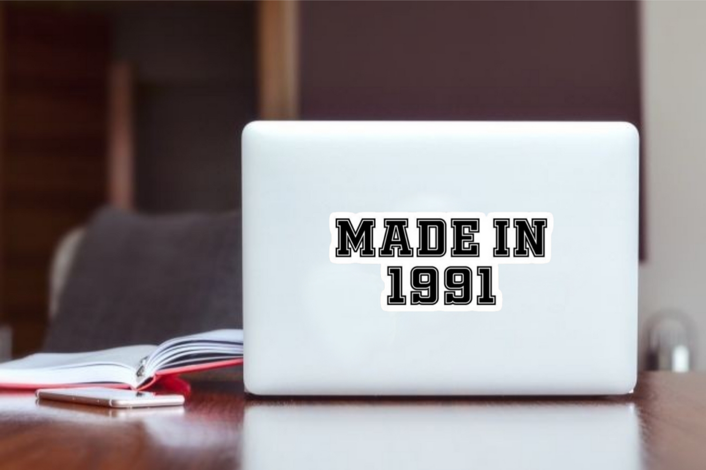 age Laptop Sticker 1991